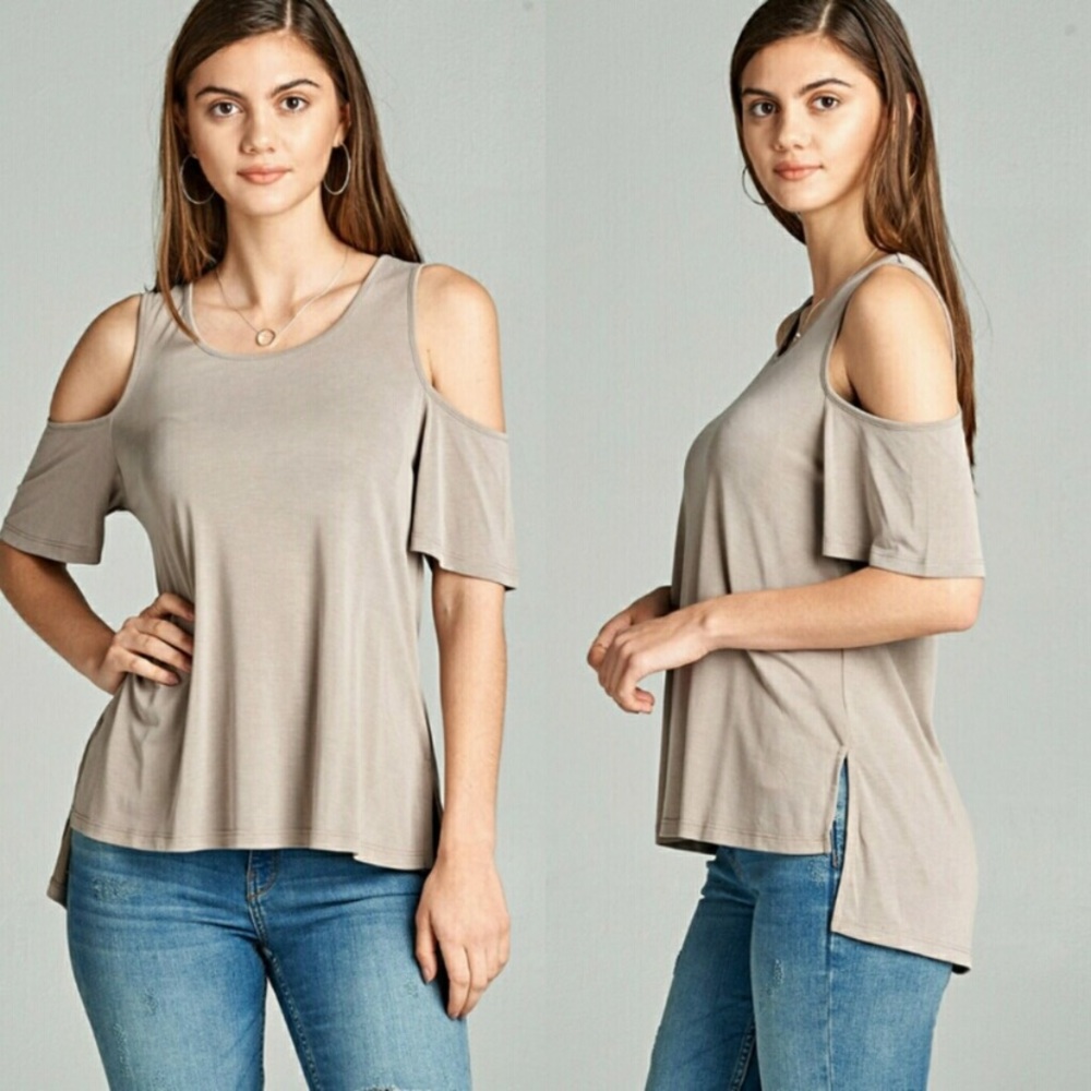 NWT Open Shoulder Top